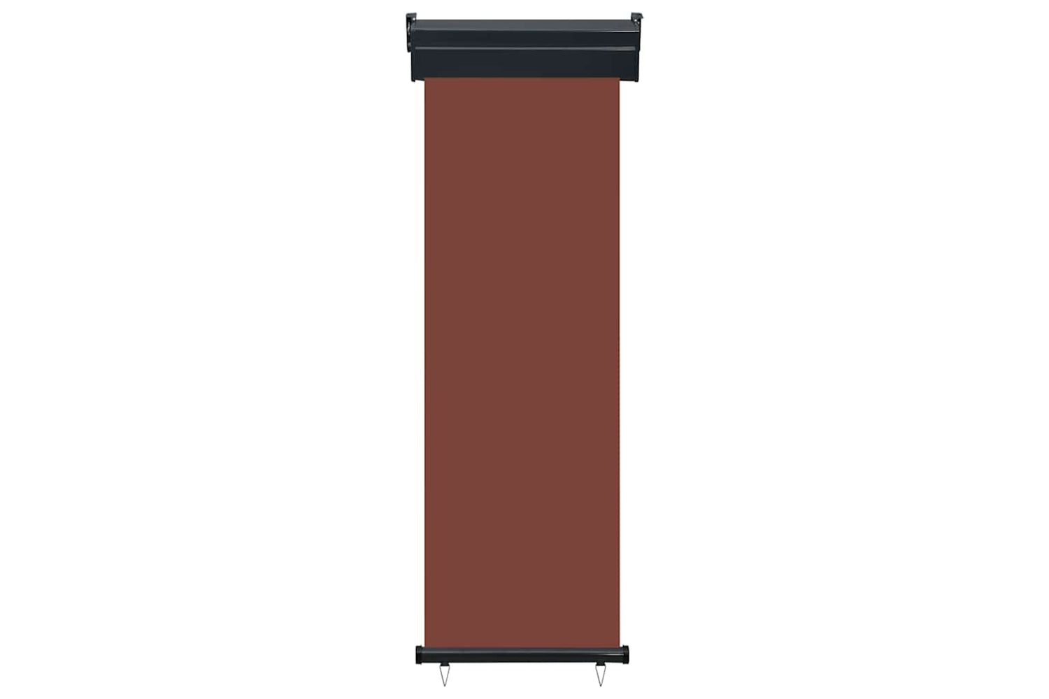 vidaXL Balcony Side Awning 65x250cm Brown-2