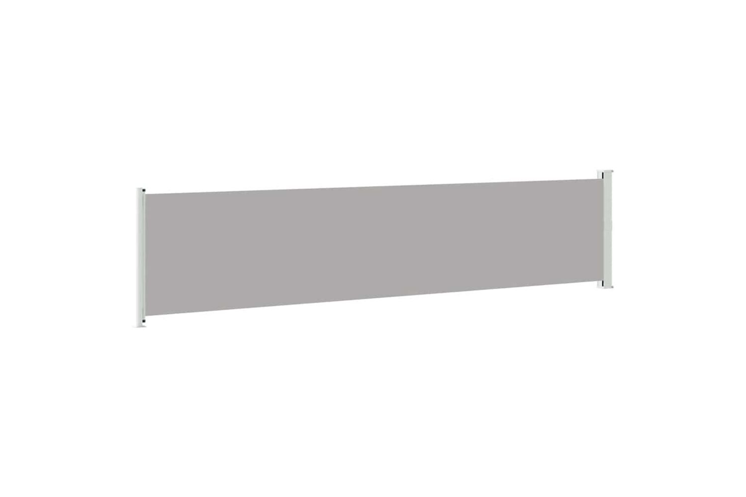 vidaXL 313373 Patio Retractable Side Awning 140x600cm Grey-6