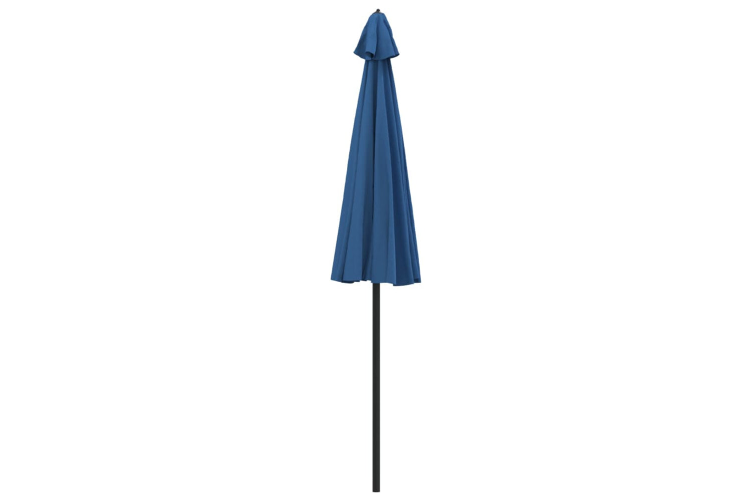 vidaXL 47311 Outdoor Parasol With Aluminium Pole 270cm Azure Blue-3