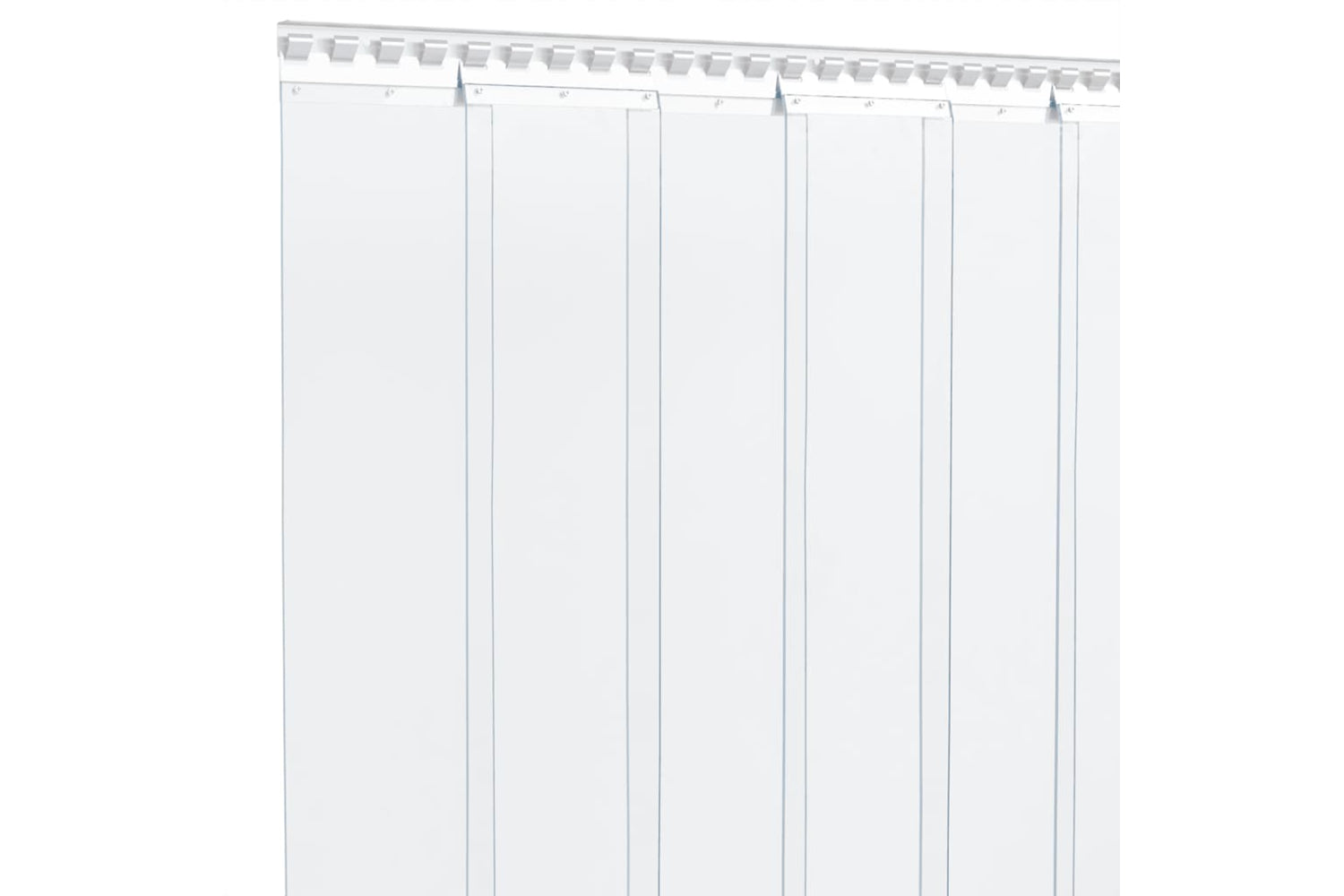 Vidaxl 288281 Strip Curtain Roll Pvc 2mm X 200mm 25 M-2