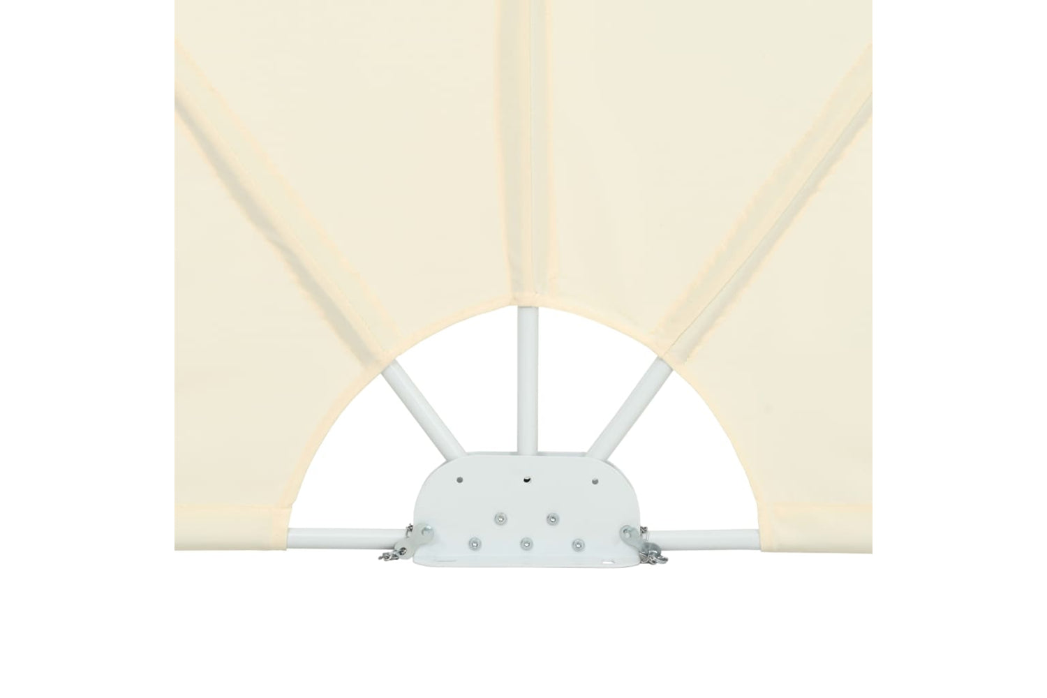 vidaXL 44570 Collapsible Terrace Side Awning Cream 400x200cm-7