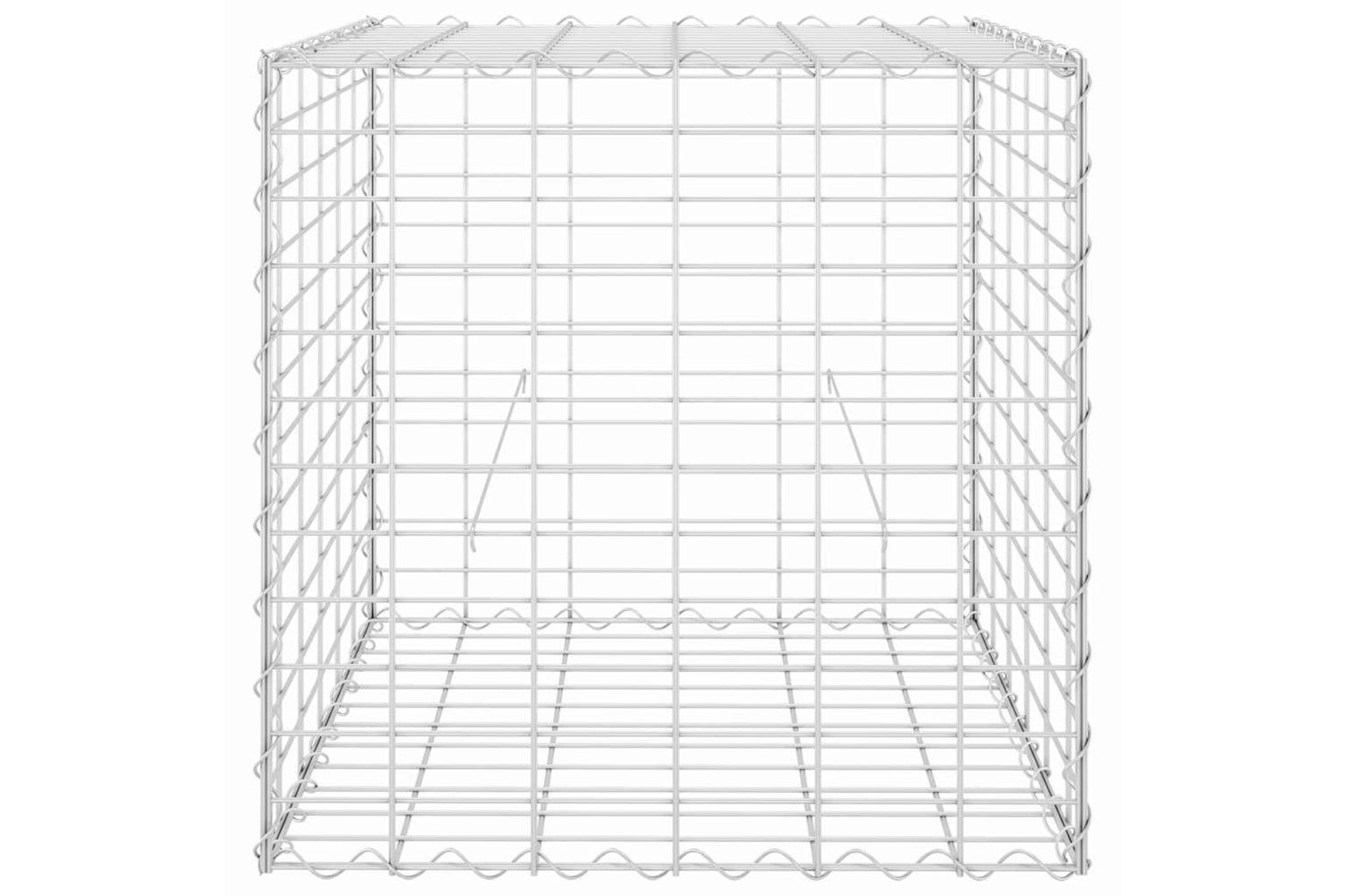 vidaXL 145651 Cube Gabion Raised Bed Steel Wire 60x60x60cm-3