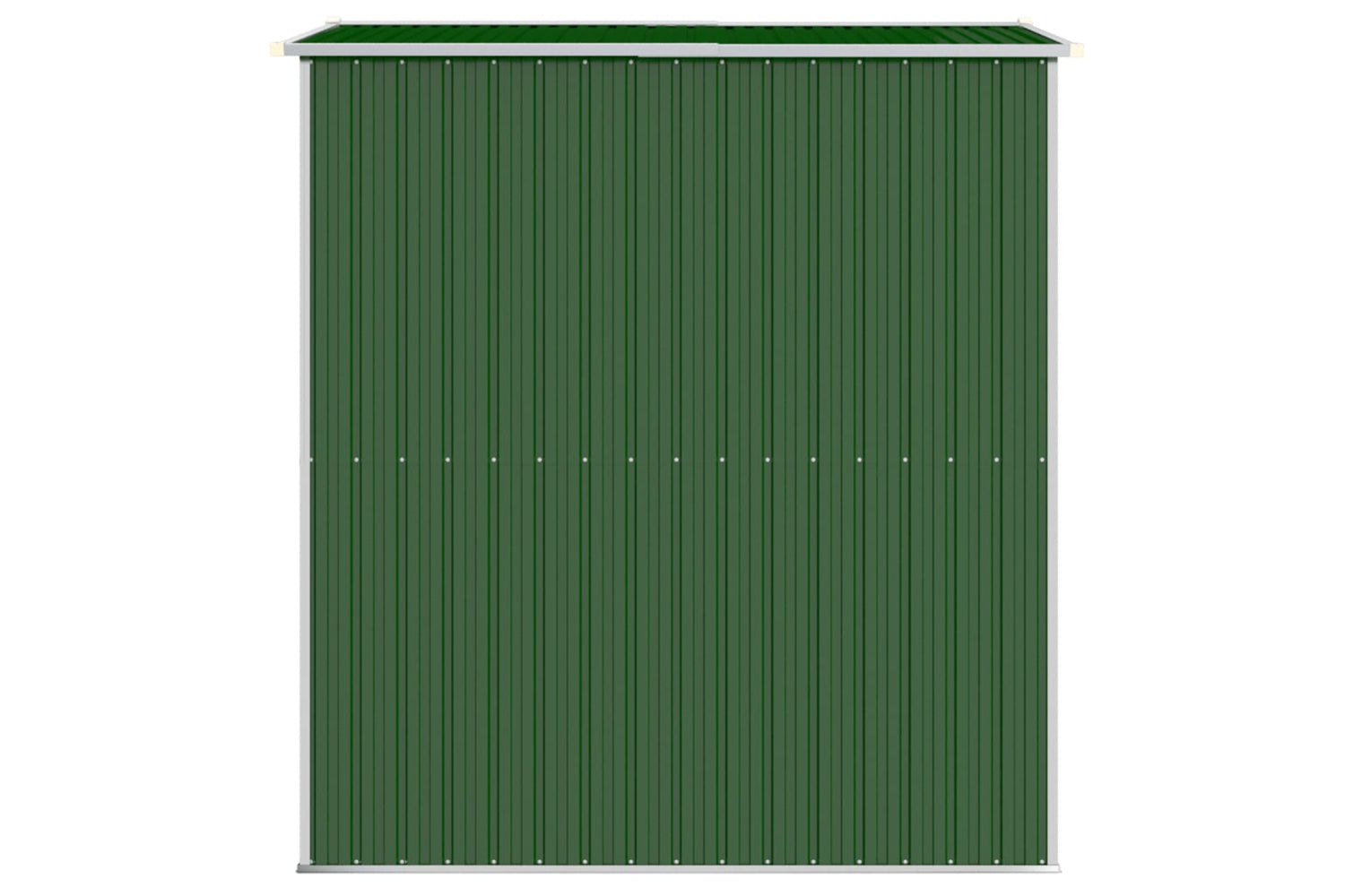 vidaXL 3147427 Garden Shed Green 192x191x223cm Galvanised Steel-4