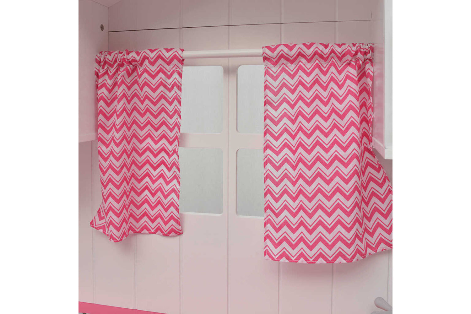 Vidaxl Toy Kitchen Wood 82x30x100 Cm Pink And White-4