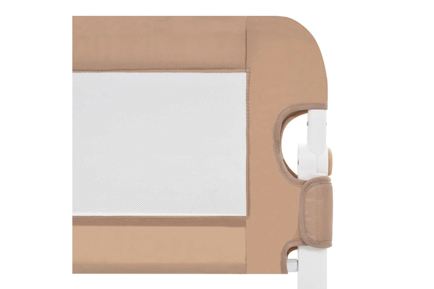 Vidaxl Toddler Safety Bed Rail Taupe 150x42 Cm Polyester-4
