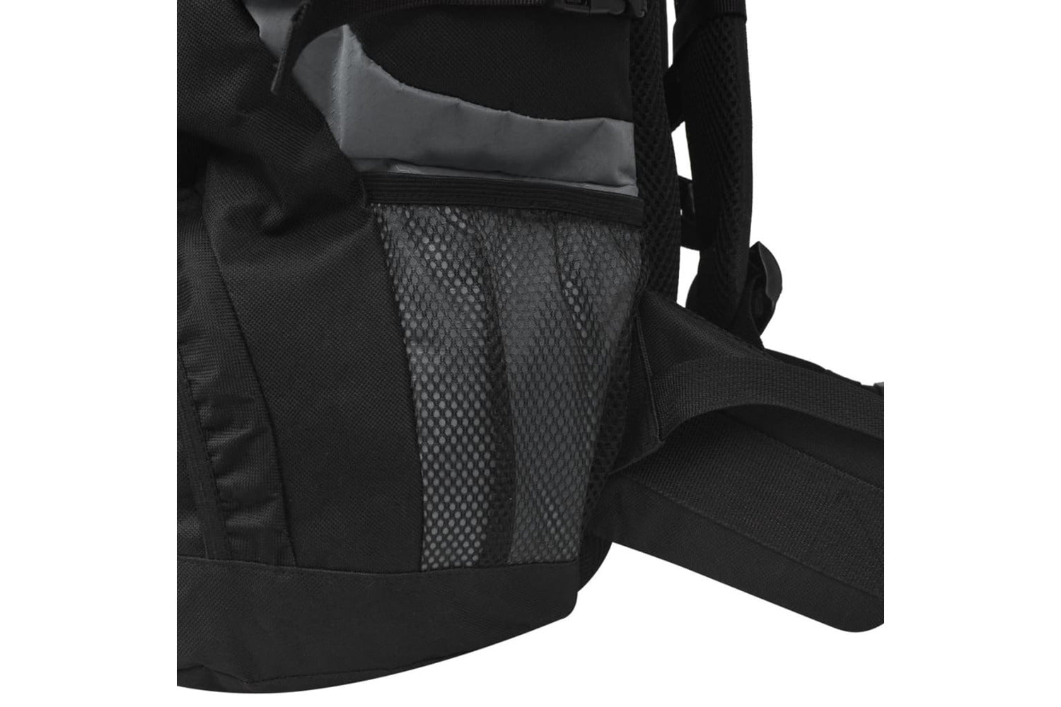 Vidaxl 91106 Hiking Backpack Xxl 75 L Black And Grey-3