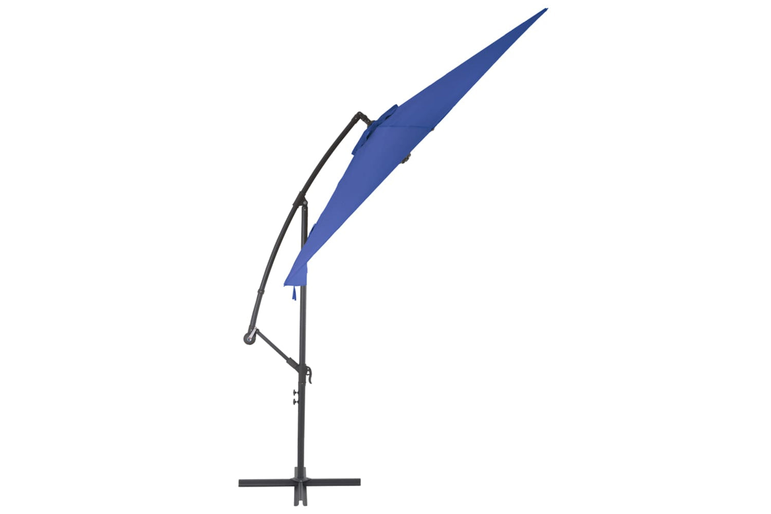 vidaXL 47133 Cantilever Umbrella With Aluminium Pole 300cm Blue-3