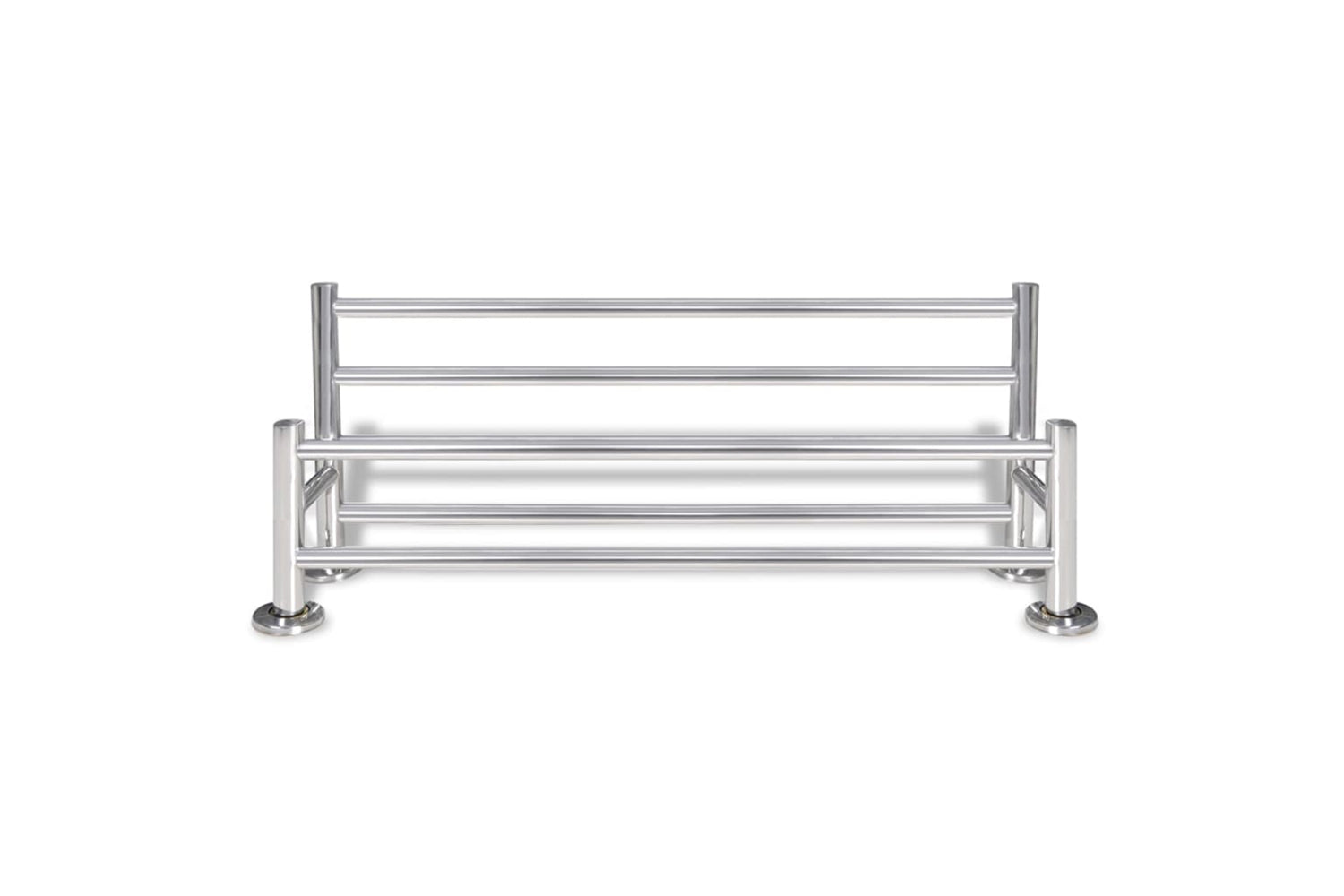 Vidaxl 140334 Stainless Steel Towel Rack 6 Tubes-3
