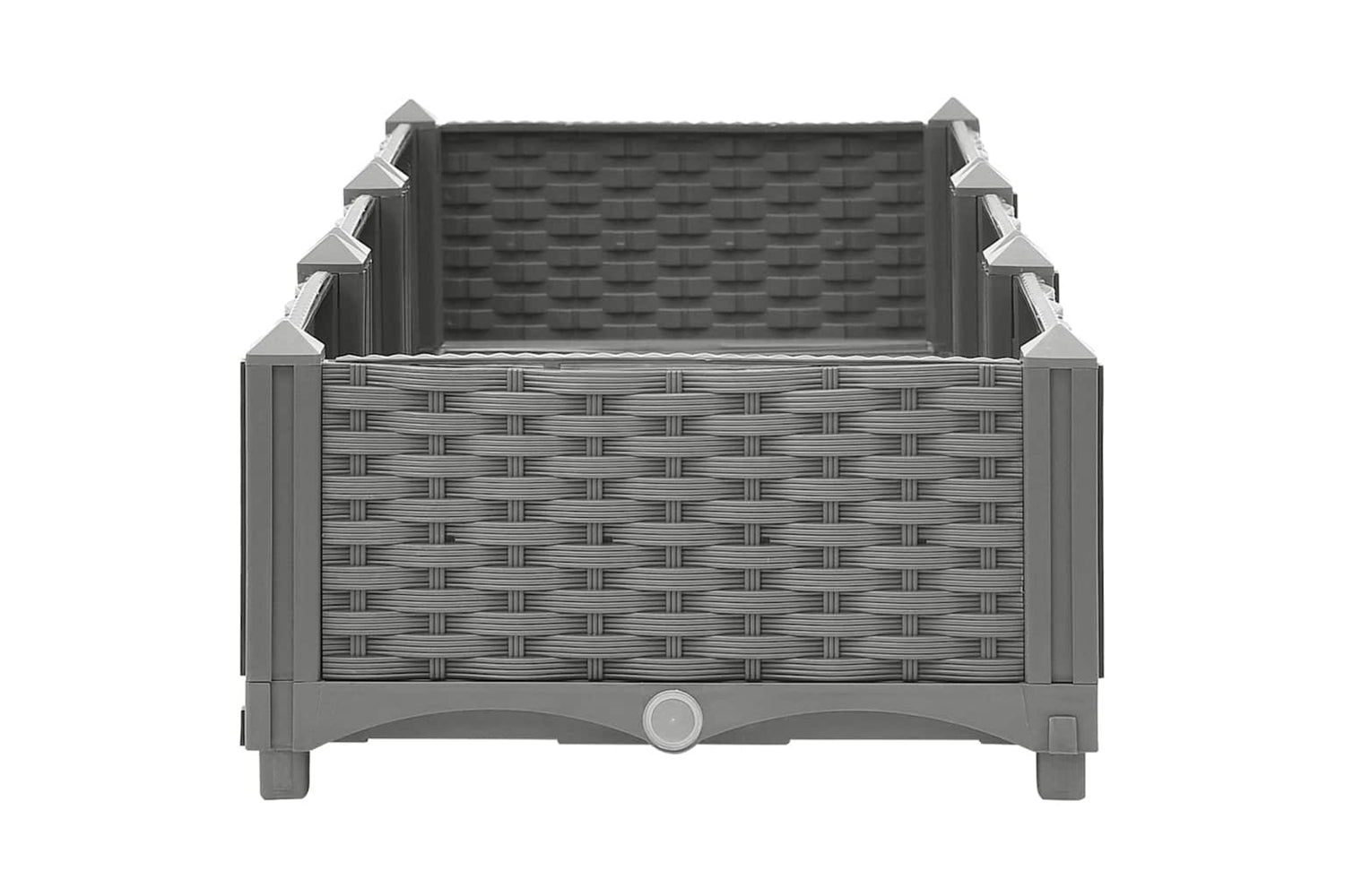 vidaXL Raised Bed 120x40x23cm Polypropylene-5