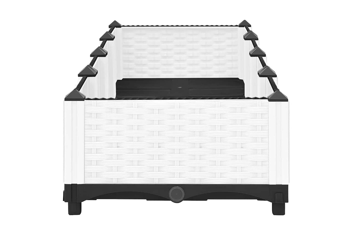 vidaXL Raised Bed 160x40x23cm Polypropylene-5