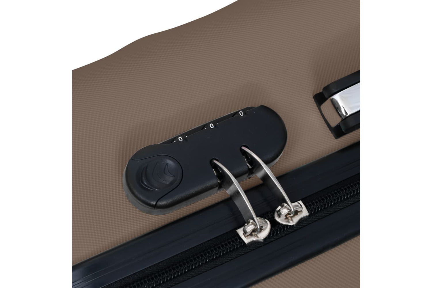 Vidaxl 92428 Hardcase Trolley Brown Abs-6