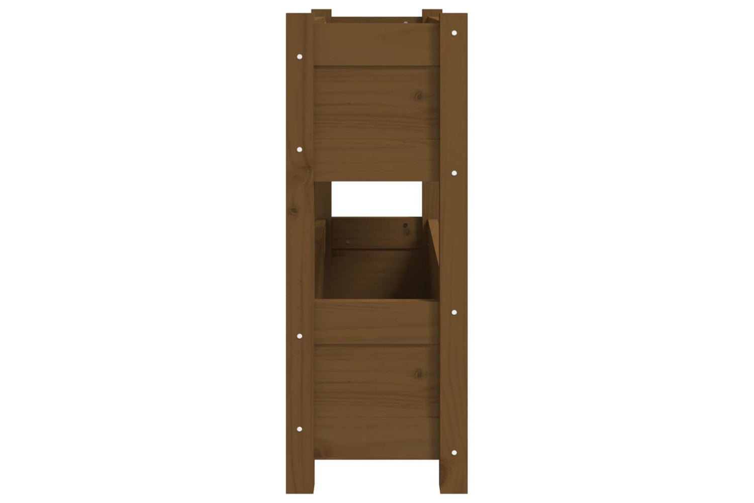 vidaXL 823944 Planter Honey Brown 77x25x66cm Solid Wood Pine-5