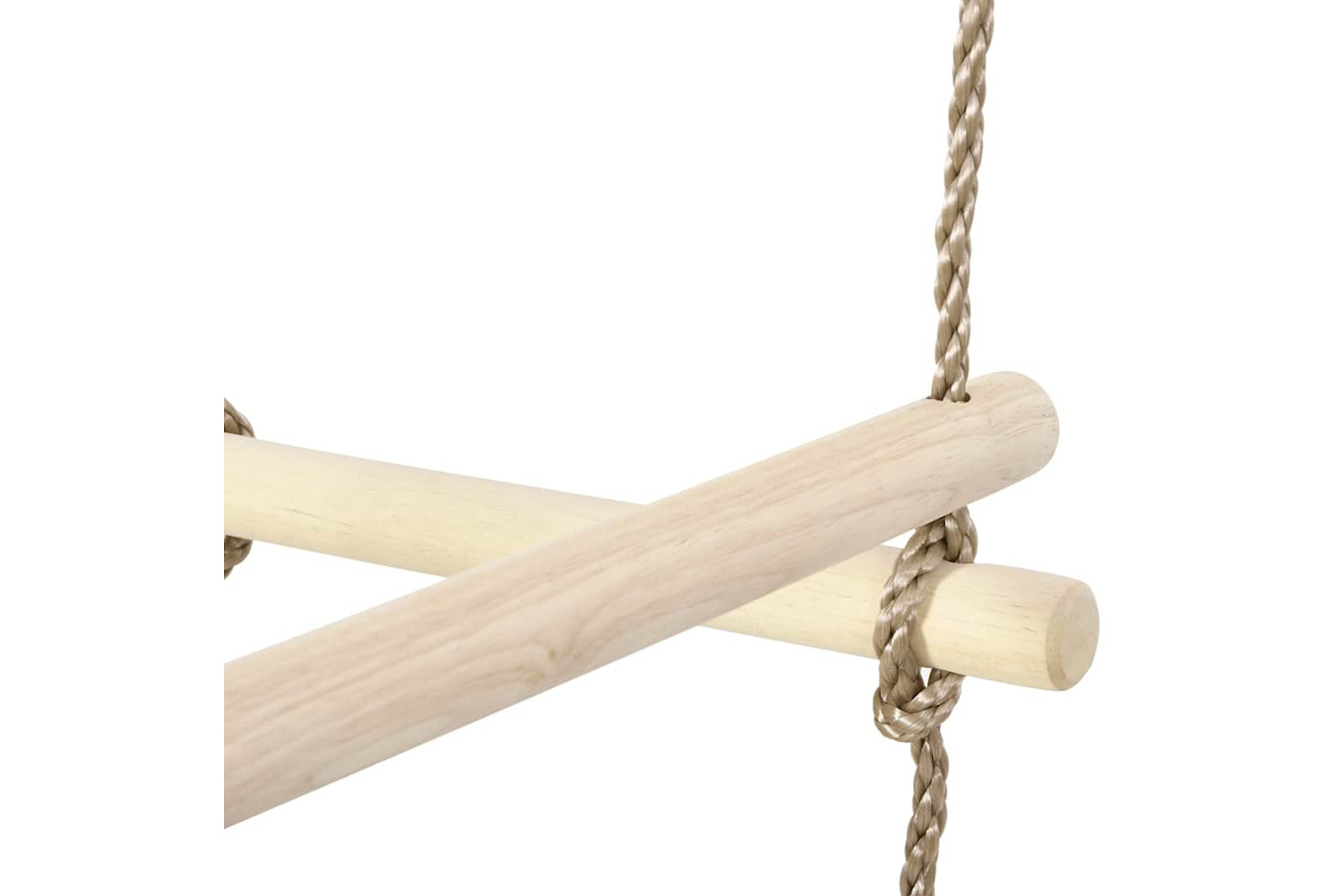 Vidaxl Kids Rope Ladder 200 Cm Wood-5