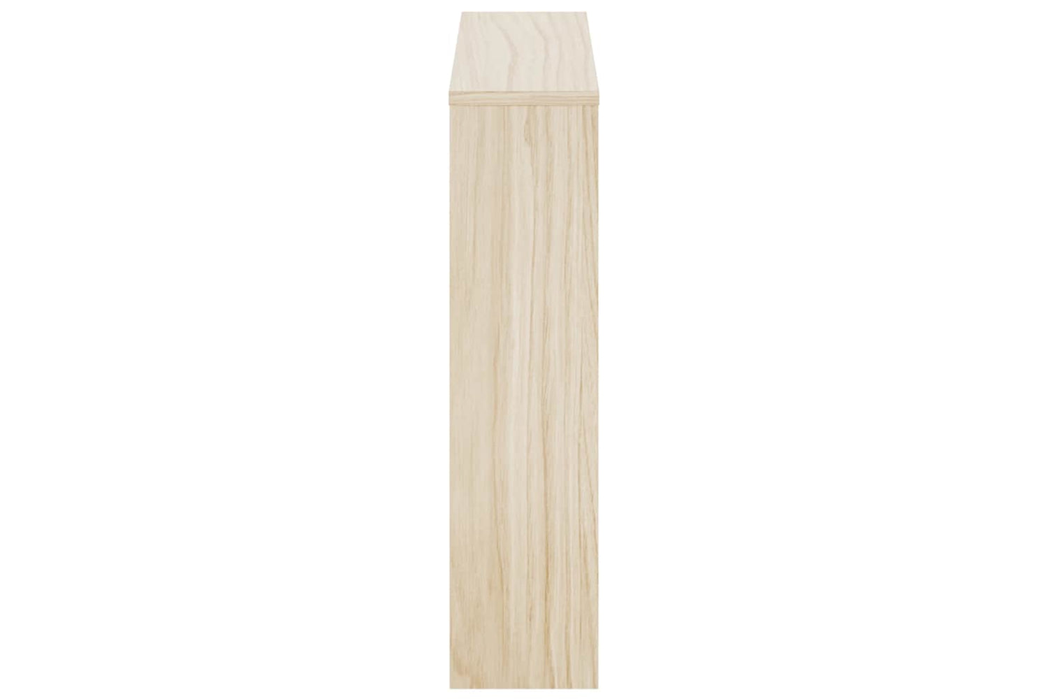 vidaXL 243045 Shoe Cabinet 2-layer Mirror Oak 63x17x67cm-4