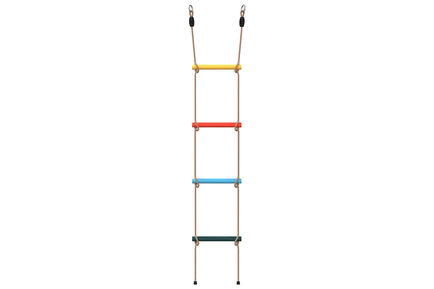 Vidaxl Rope Ladder For Kids With 4 Rungs Multicolour-3
