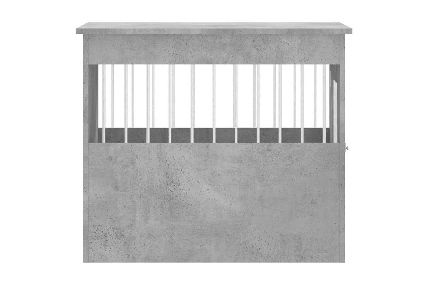 vidaXL 838326 Dog Crate Furniture Concrete Grey 55x80x68cm Engineered Wood-7
