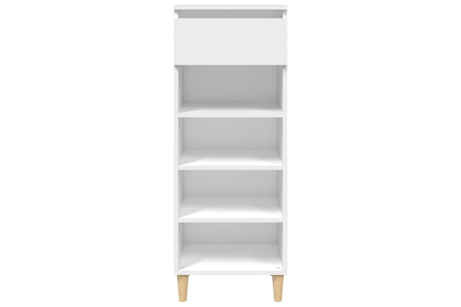 vidaXL 819772 Shoe Cabinet White 40x36x105cm Engineered Wood-2
