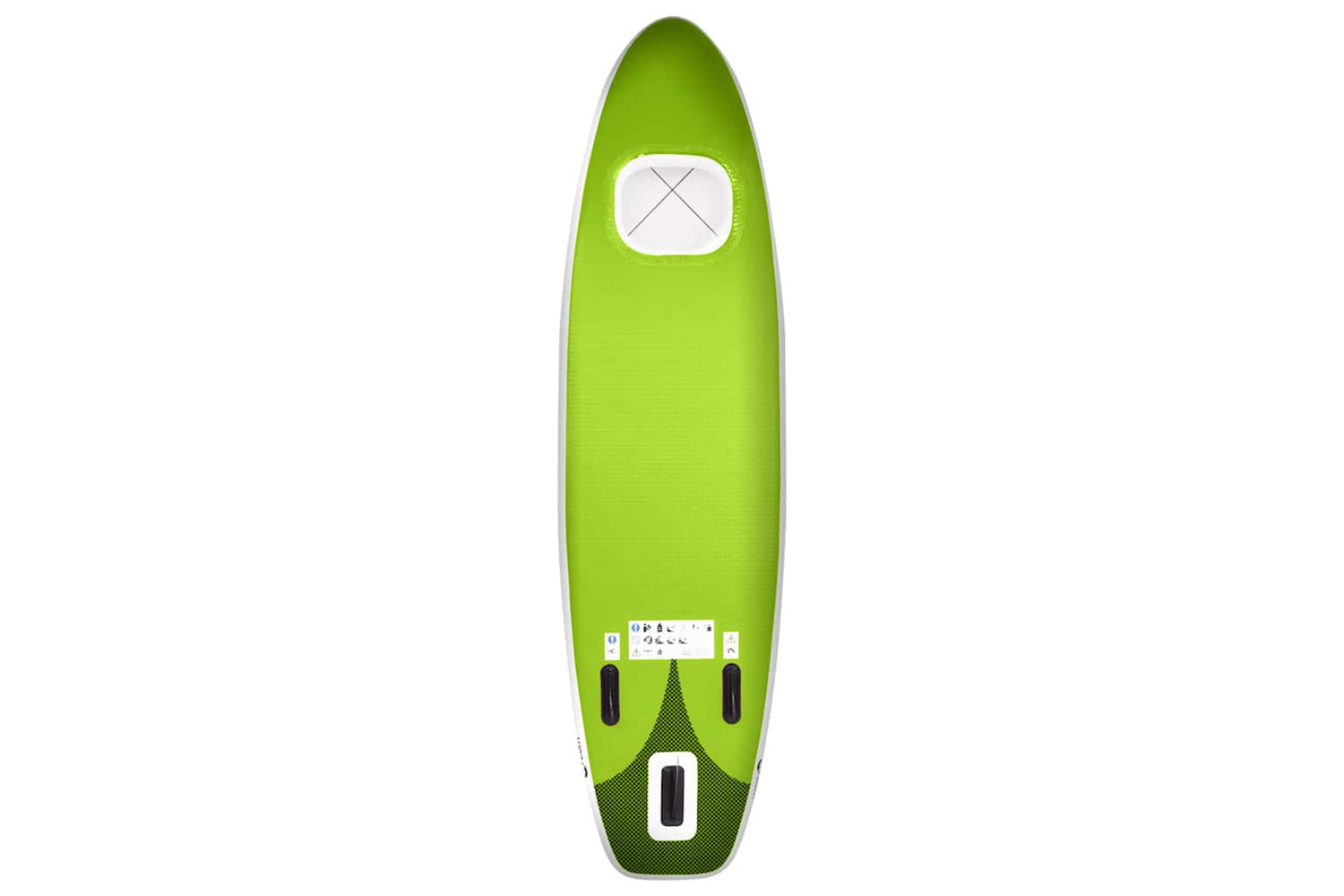 Vidaxl Inflatable Stand Up Paddle Board Set Green 360x81x10 Cm-4