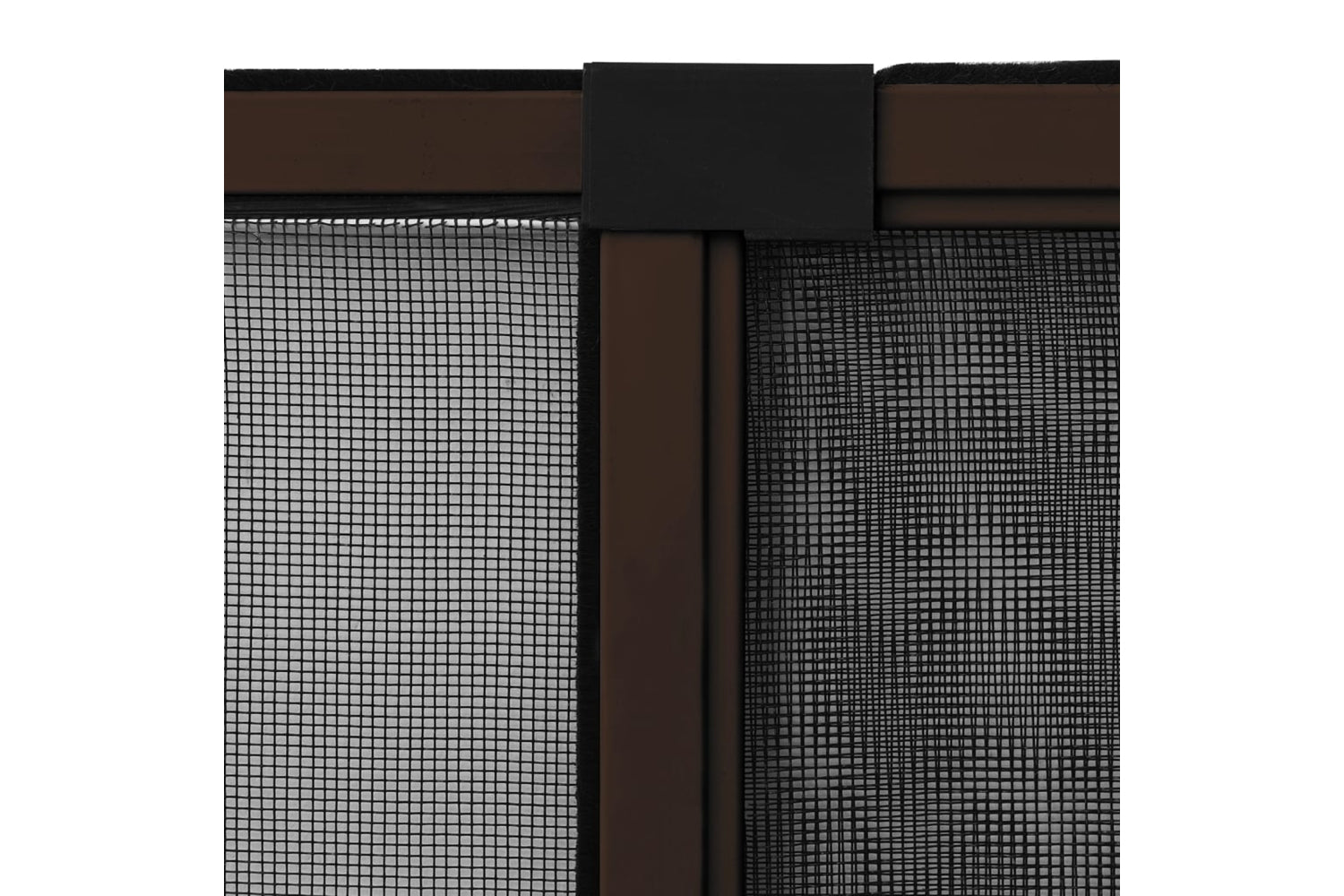 Vidaxl Extendable Insect Screen For Windows Brown-8