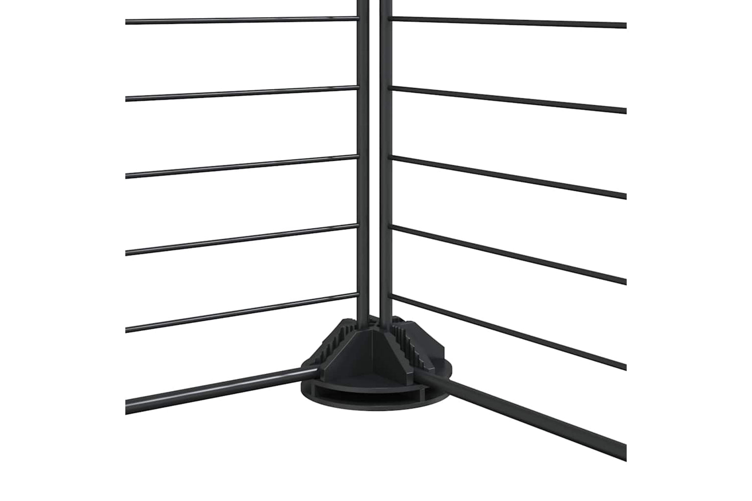 vidaXL 171624 8-panel Pet Cage Black 35x35cm Steel-5