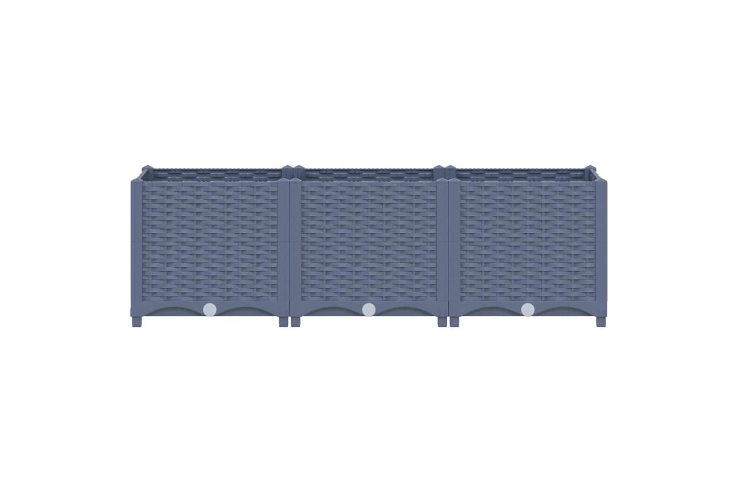 vidaXL Raised Bed 120x40x38cm Polypropylene-2
