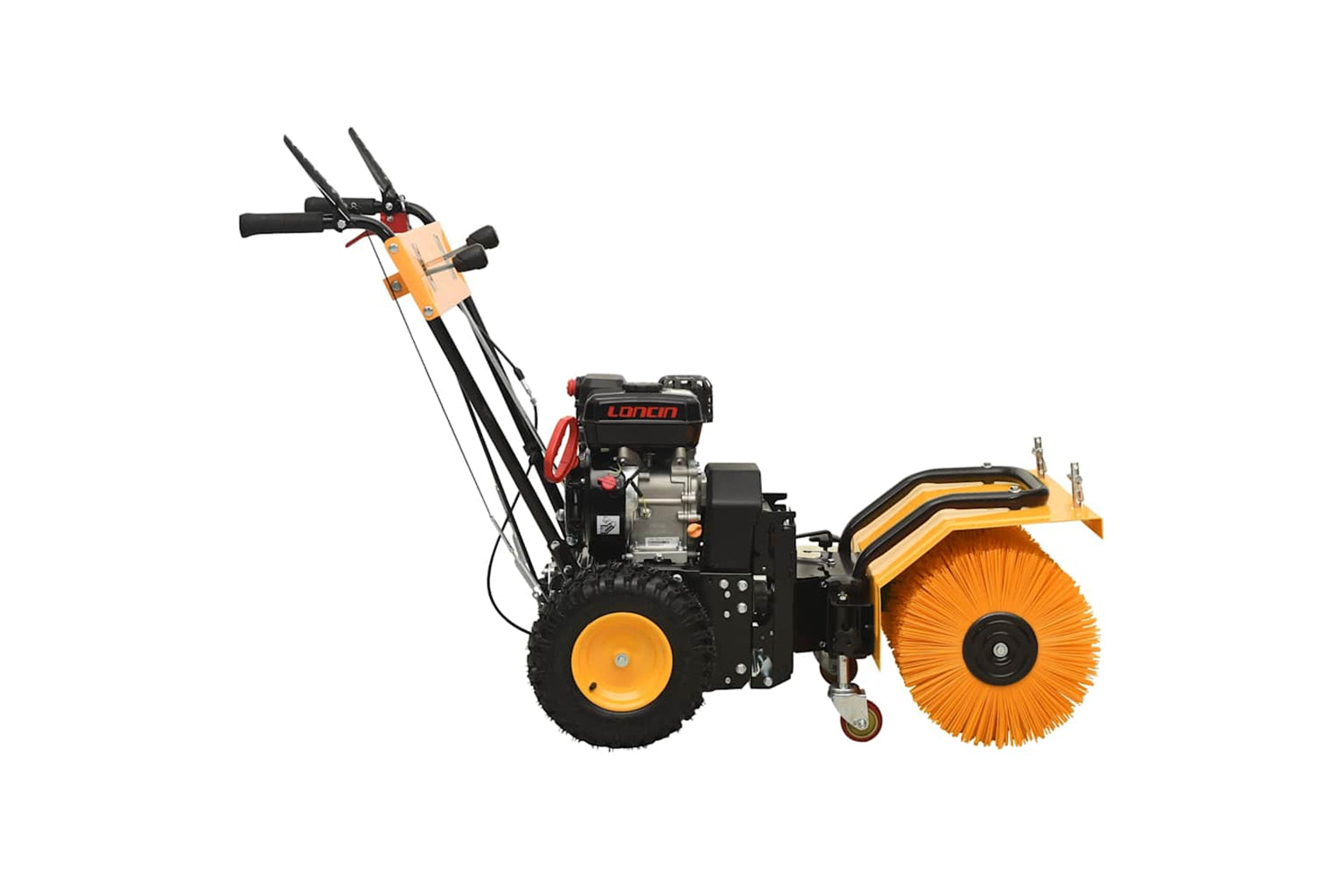 Vidaxl 152161 Petrol-powered 2-in-1 Snow Thrower And Sweeper 6.5hp-5