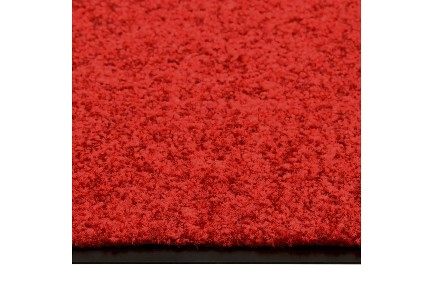 vidaXL 323422 Doormat Washable Red 60x90cm-4