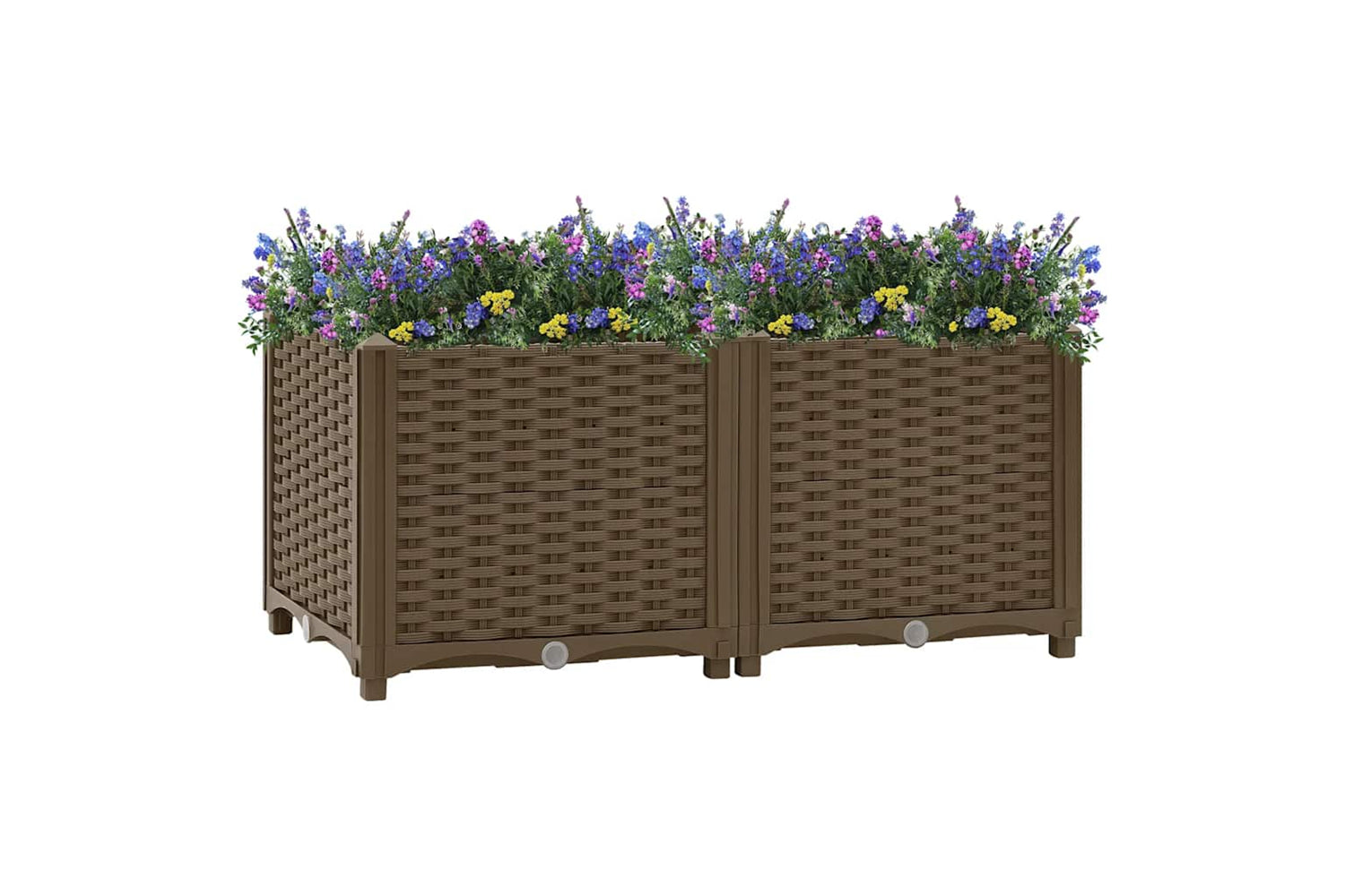 vidaXL Raised Bed 80x40x38cm Polypropylene-2