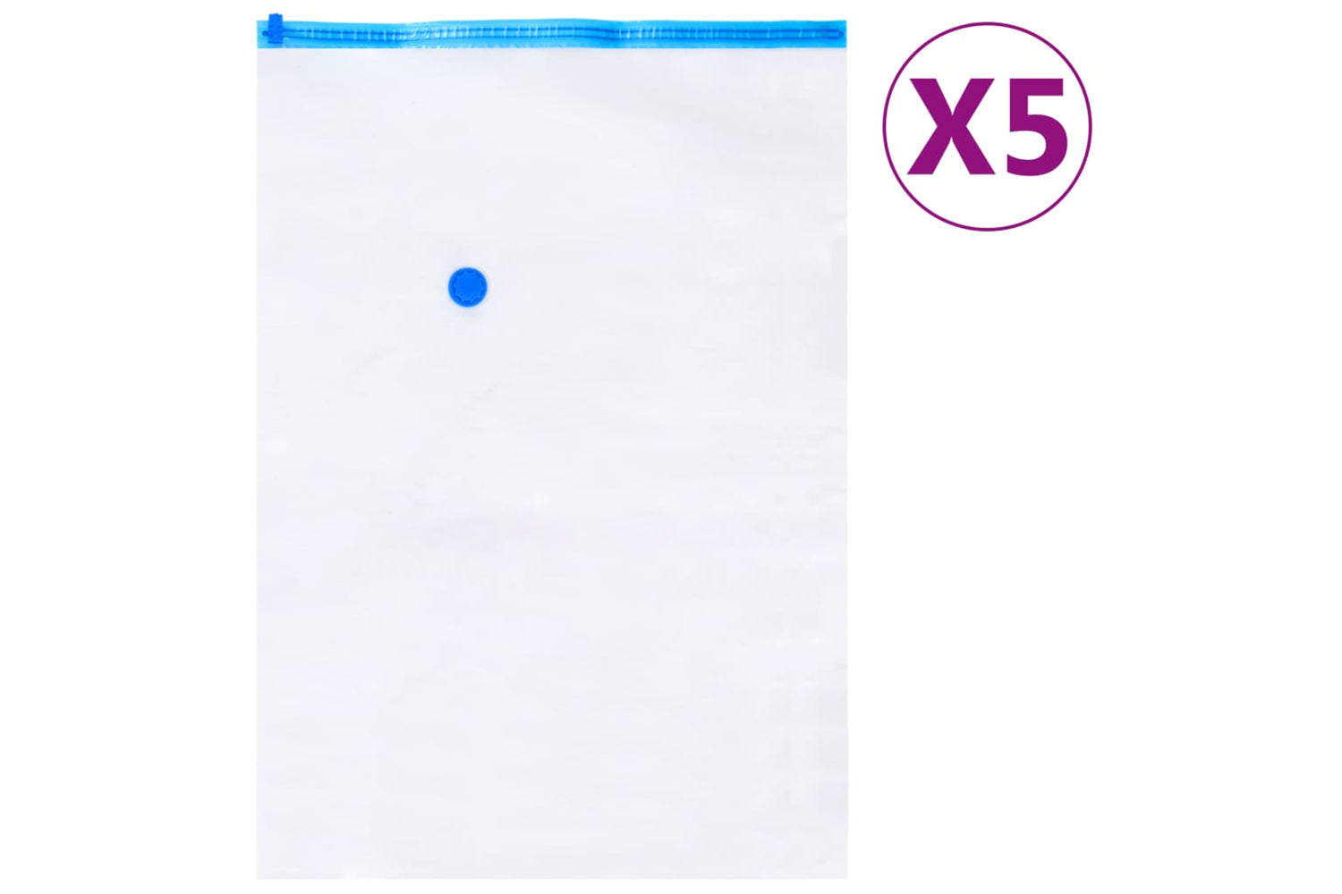 Vidaxl 51328 Vacuum Travel Storage Bags Clothing Bags 2 Sizes 10 Pcs-3