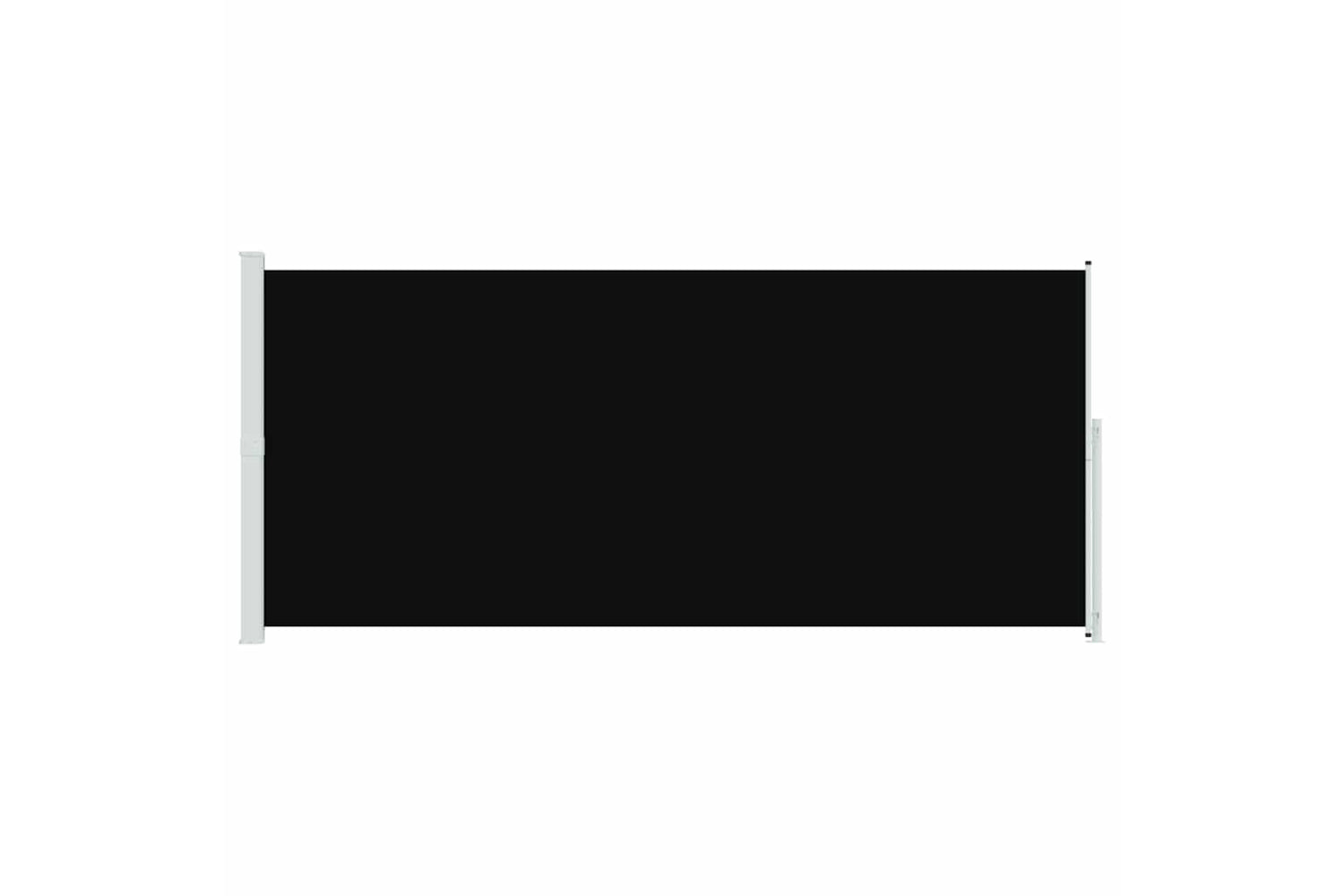 vidaXL 313429 Patio Retractable Side Awning 220x500cm Black-3