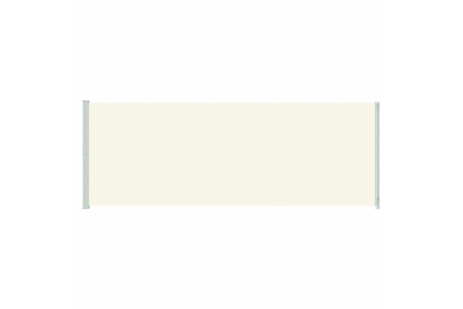 vidaXL 317977 Patio Retractable Side Awning 220x600cm Cream-3