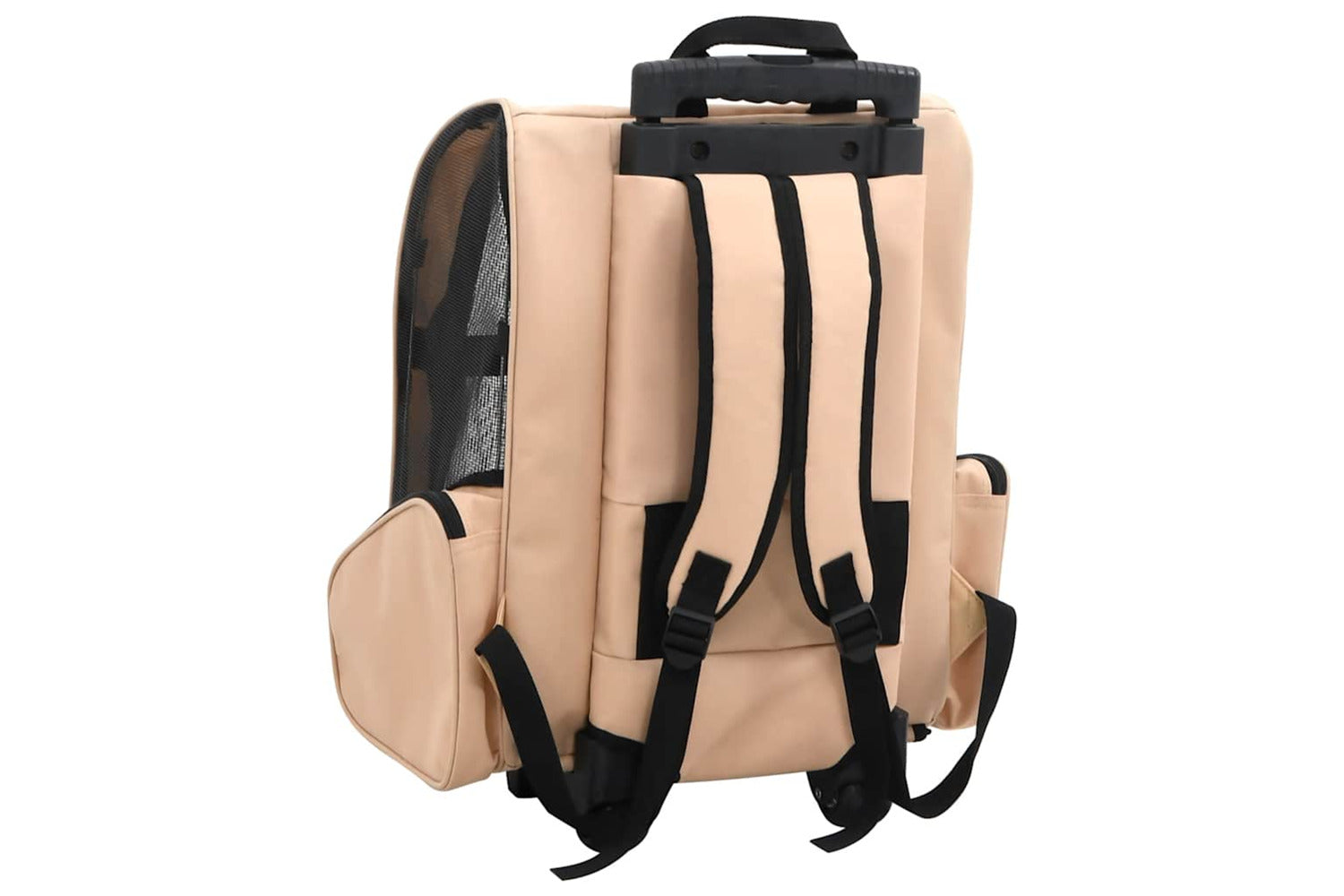 Vidaxl Foldable Multipurpose Pet Trolley Beige-4