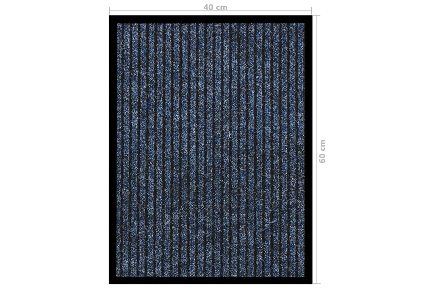 Vidaxl 331610 Doormat Striped Blue 40x60 Cm-6