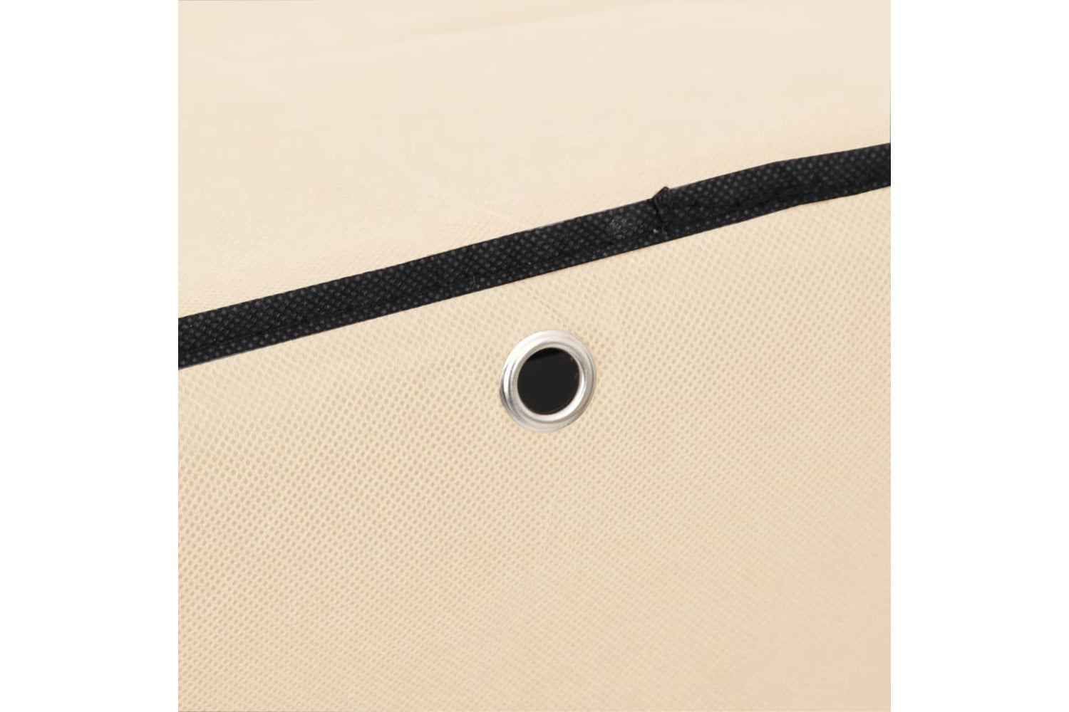 vidaXL 337263 Shoe Cabinet Cream 60x28x90cm Fabric-6