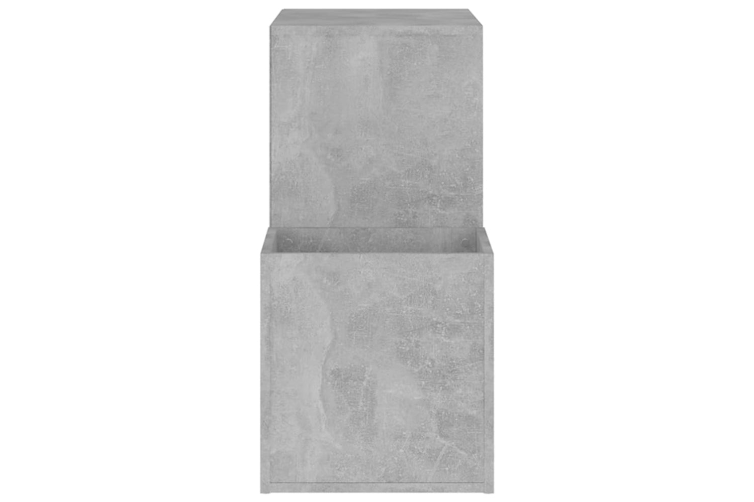 vidaXL 808255 Hall Shoe Cabinet Concrete Grey 105x35.5x70cm Engineered Wood-5