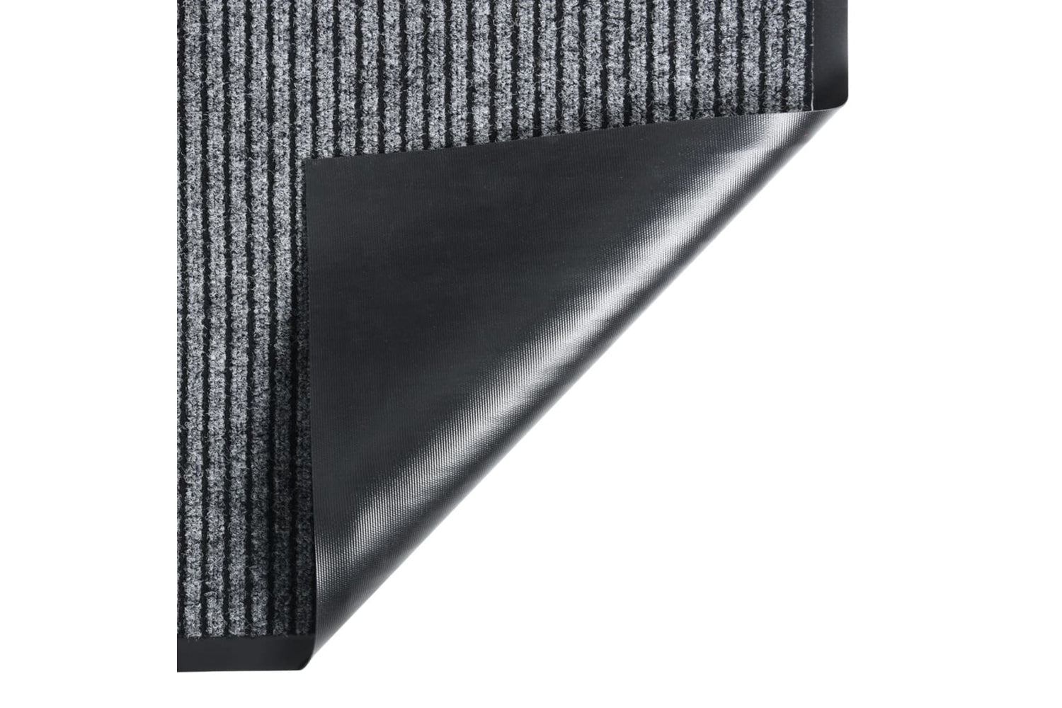 vidaXL 331604 Doormat Striped Grey 40x60cm-3