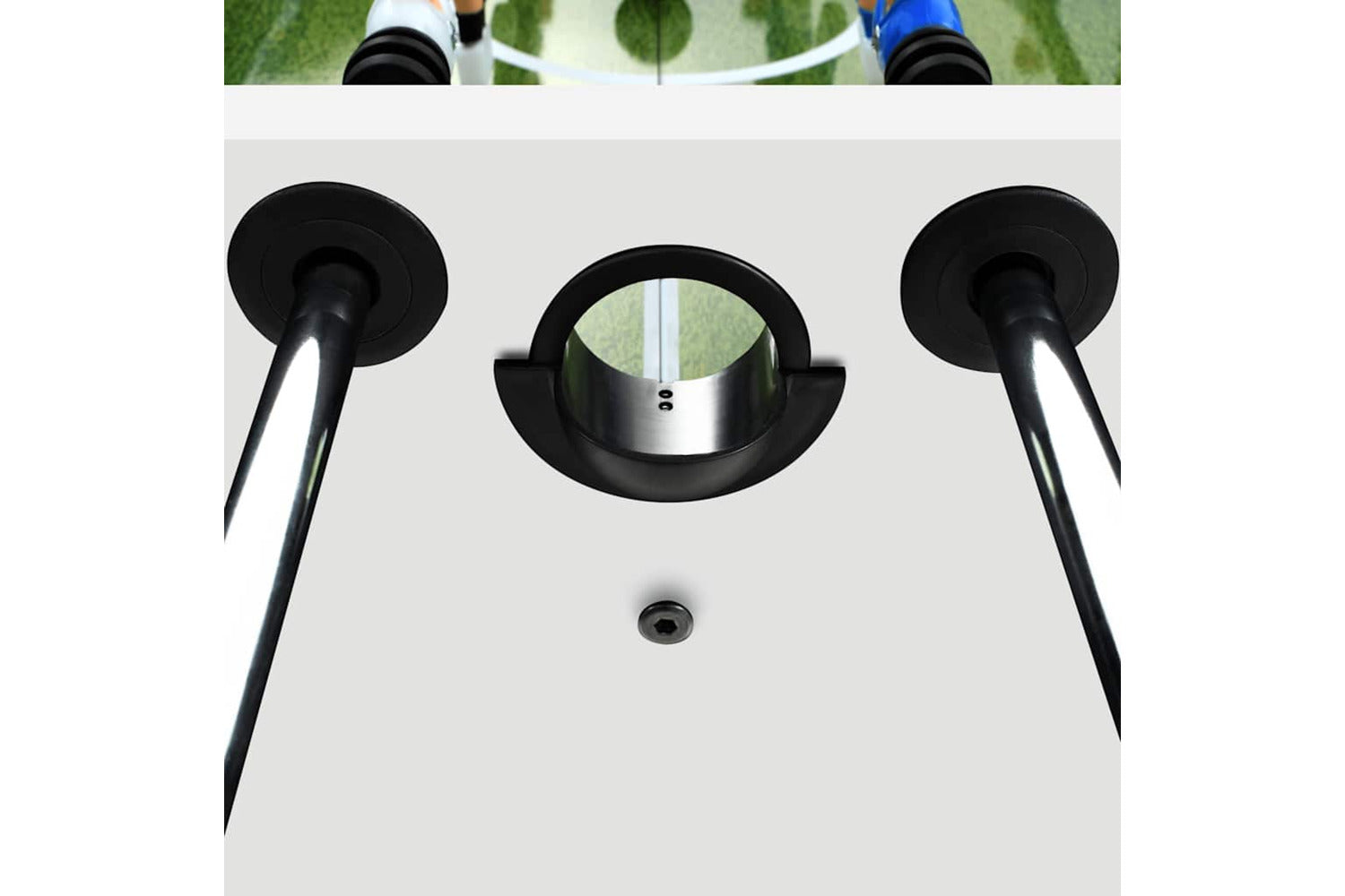 Vidaxl Football Table Steel 60 Kg 140x74.5x87.5 Cm White-8