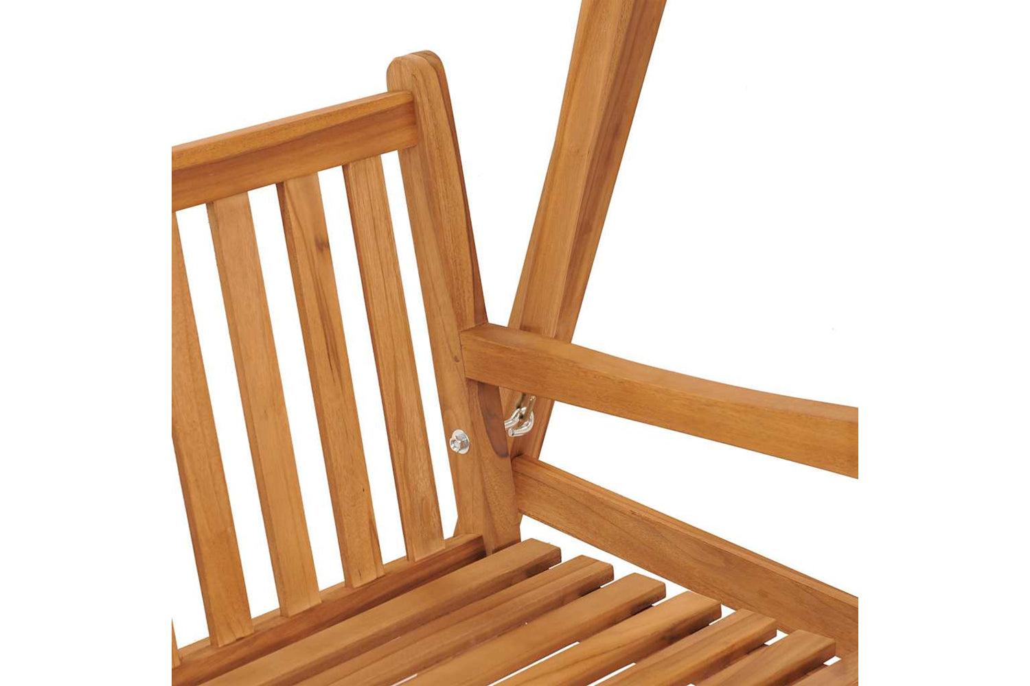 vidaXL 316629 Swing Bench 170cm Solid Teak Wood-7