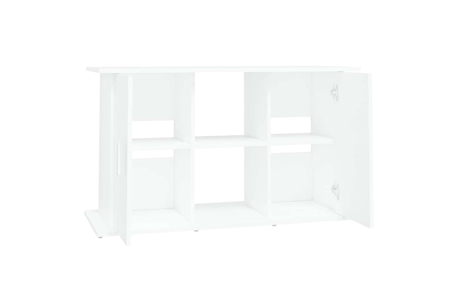 vidaXL 833607 Aquarium Stand White 101x41x58cm Engineered Wood-5