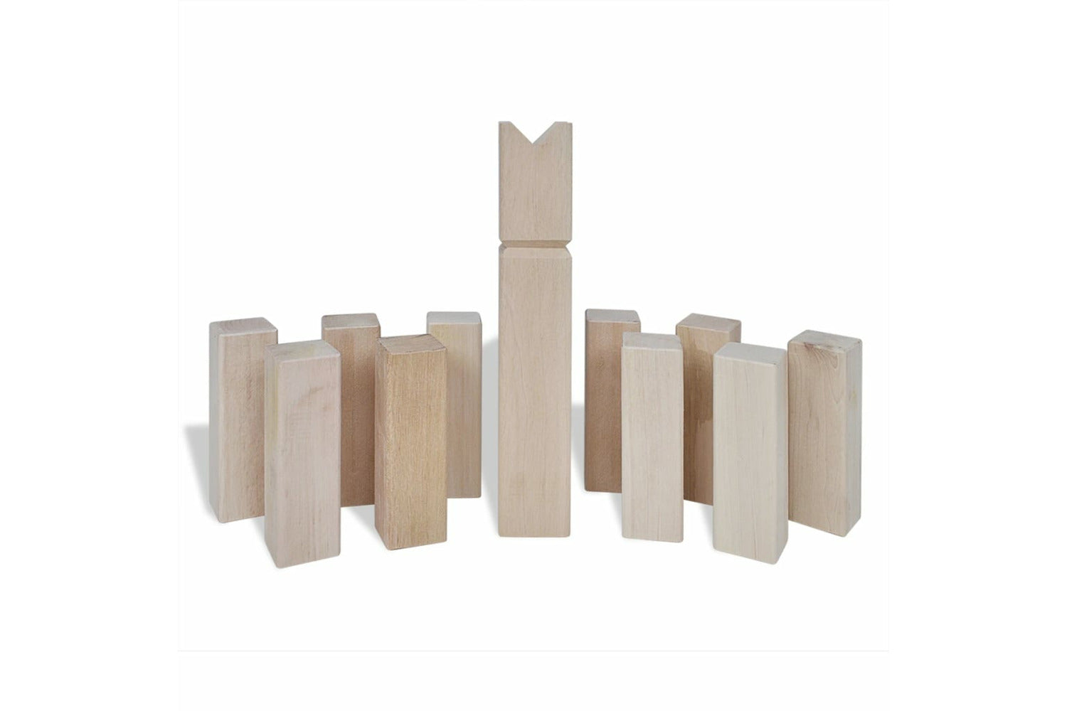 Vidaxl 90686 Wooden Kubb Game Set-2