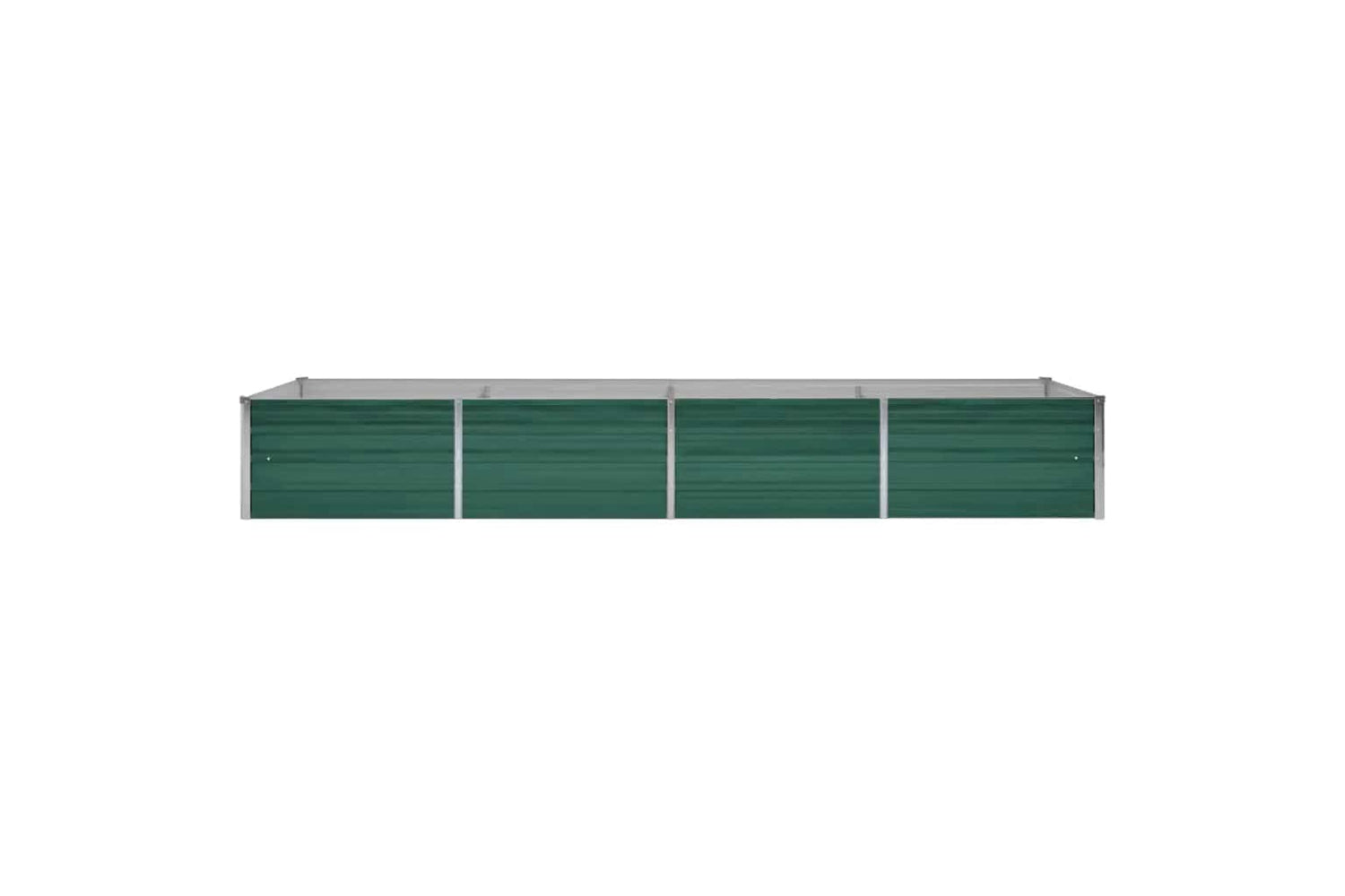vidaXL 44847 Garden Raised Bed Galvanised Steel 320x80x45cm Green-3