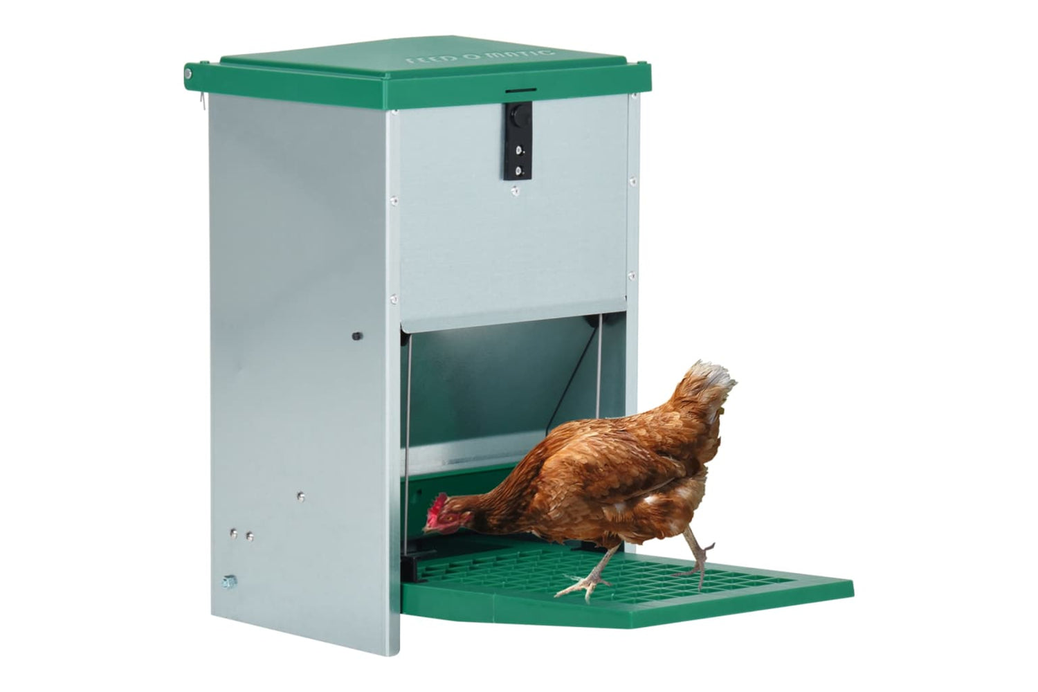 Vidaxl 171445 Feedomatic Automatic Poultry Feeder With Treadle 8 Kg-2