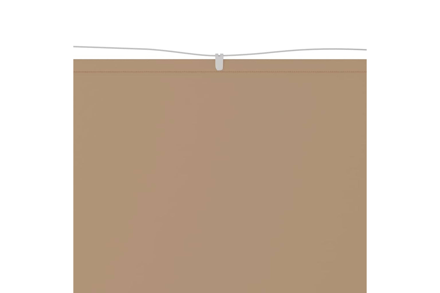 vidaXL 148412 Vertical Awning Taupe 140x600cm Oxford Fabric-2
