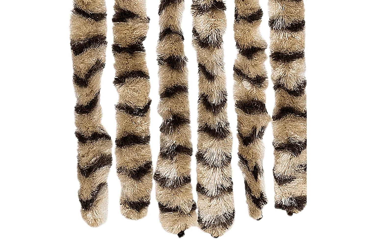 vidaXL Insect Curtain Beige And Brown 56x185cm Chenille-4