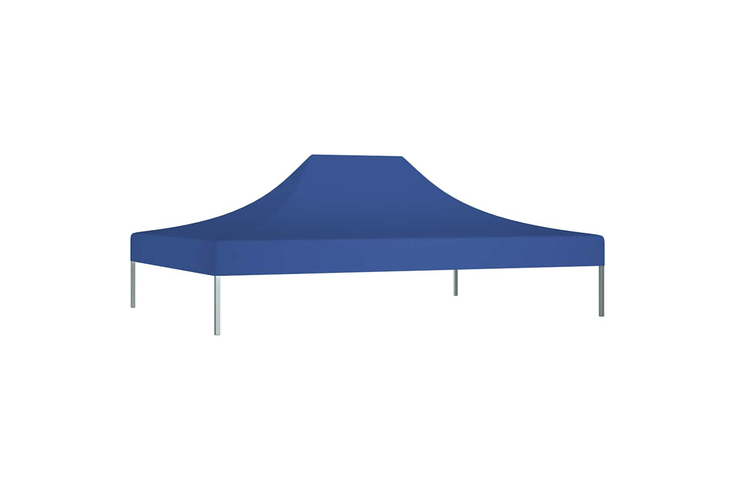 Vidaxl Party Tent Roof 4x3 M Blue 270 G/m2-2