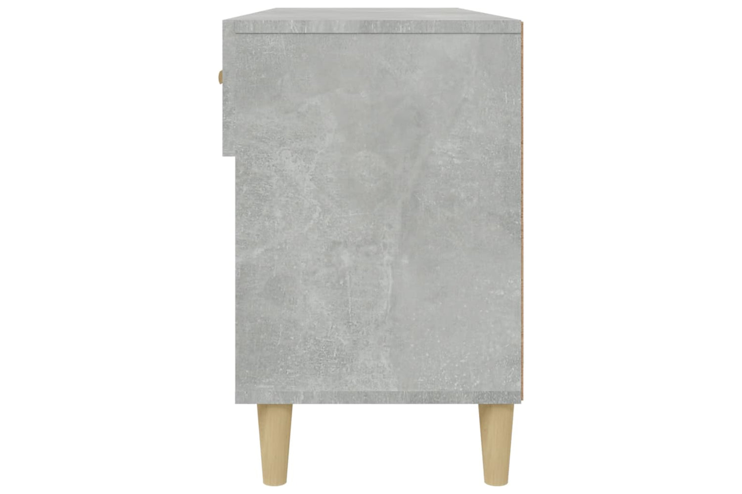 vidaXL 812820 Shoe Cabinet Concrete Grey 102x35x55cm Engineered Wood-7