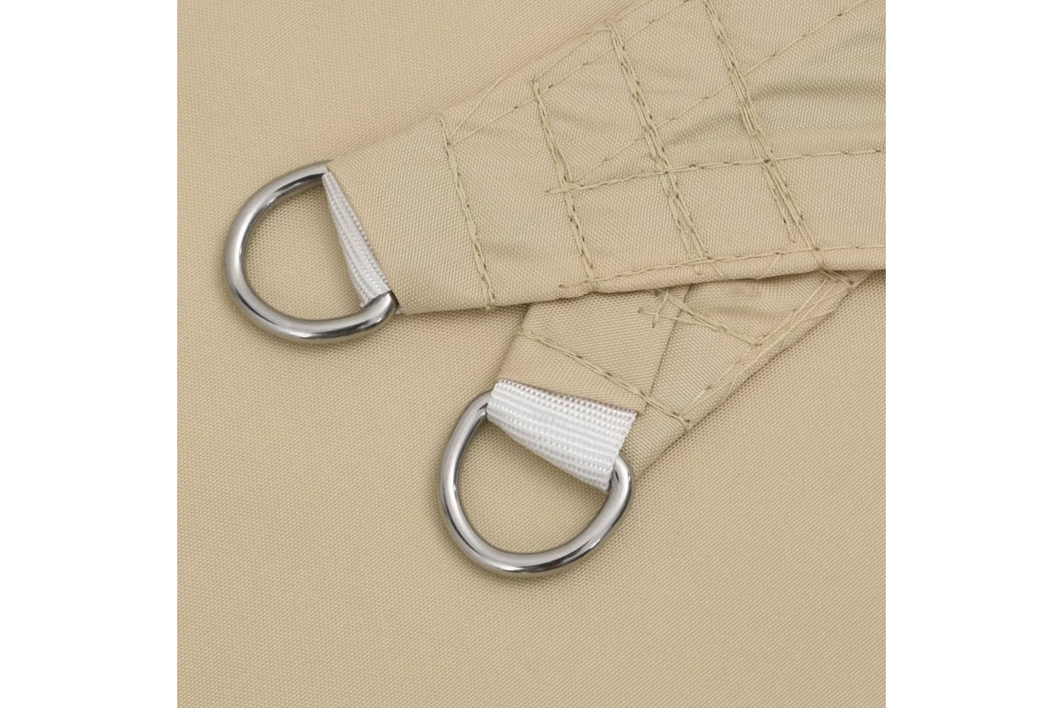 Vidaxl 135139 Sunshade Sail Oxford Fabric Square 4x4 M Beige-5