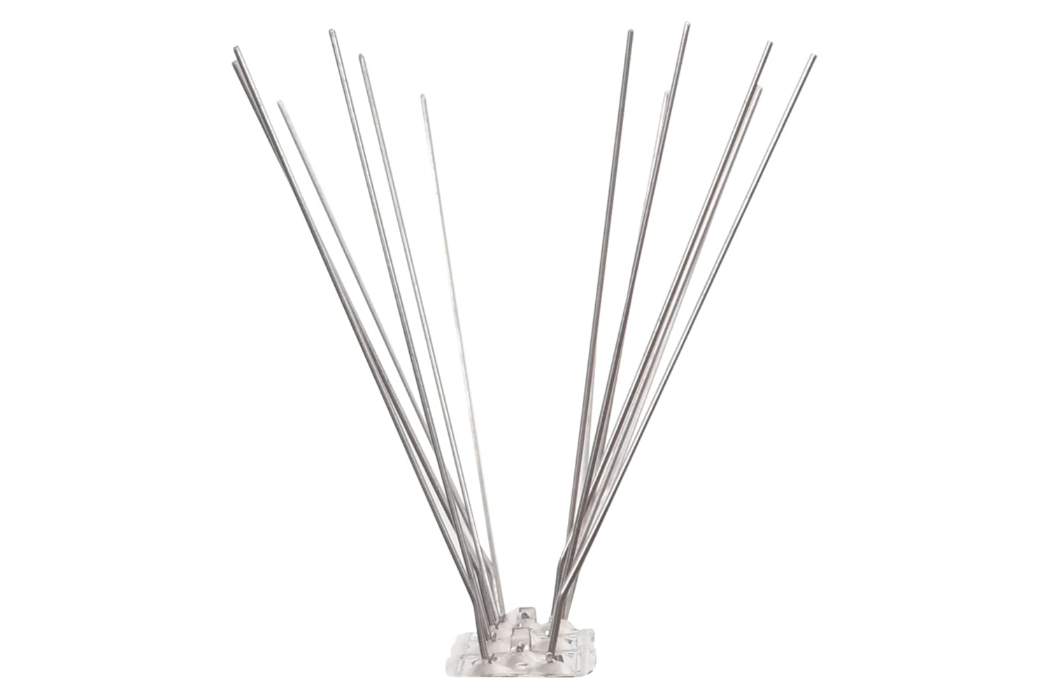 Vidaxl 149131 4-row Stainless Steel Bird & Pigeon Spikes Set Of 20 10 M-4