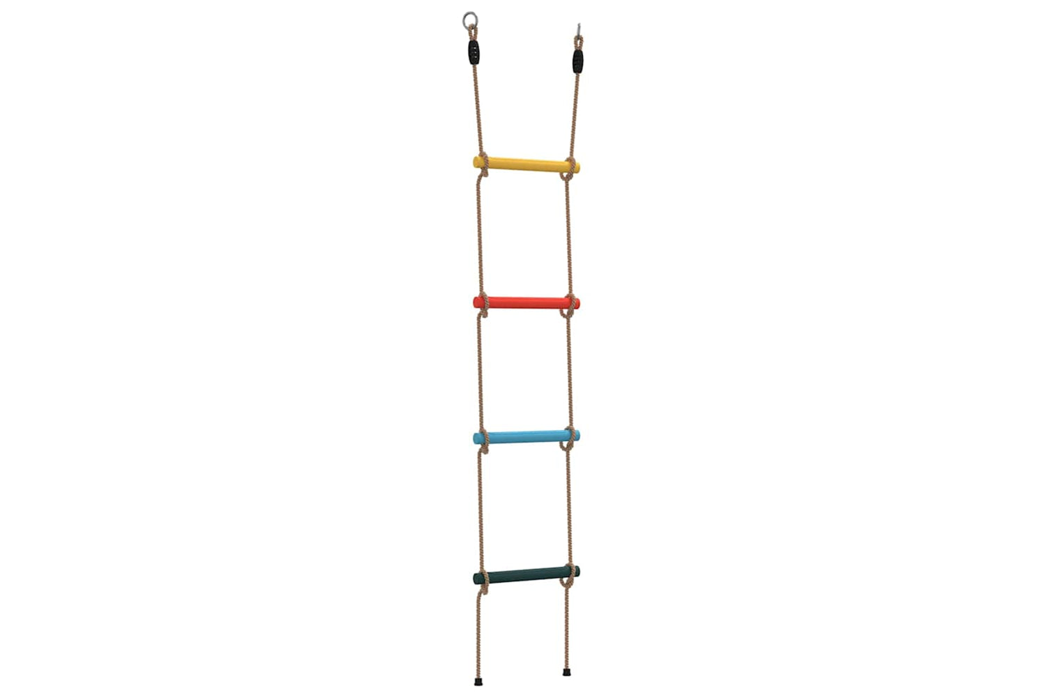 Vidaxl Rope Ladder For Kids With 4 Rungs Multicolour-5