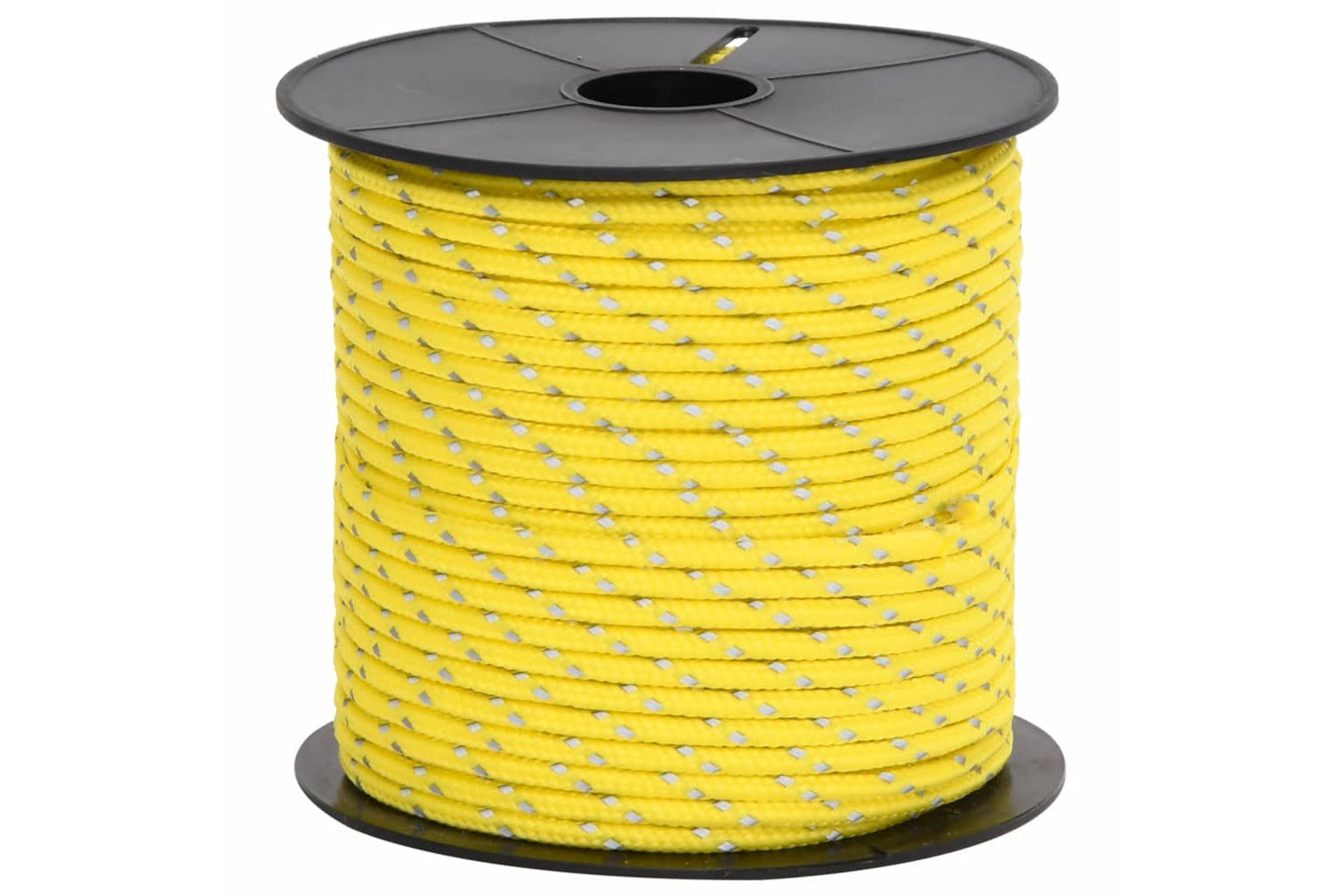 vidaXL 4008126 Tent Guy Rope With Reflective Strips And Spanners 50 M 4mm-4